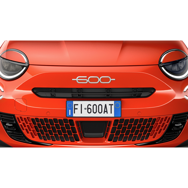 Front White Badge - 600