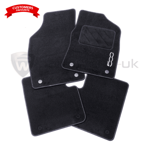 Fiat 500 Carpet Mats 59137558 New & Genuine