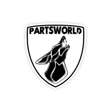 Partsworld-UK Logo Shield Sticker