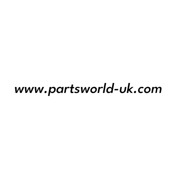 Partsworld-UK Website Sticker (Italics) - Various Sizes