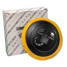 Centre Cap (Bordo Yellow) - Abarth 500/595/695 & Punto Evo