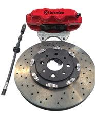 305mm Brembo Big Front Brake Kit (Red) - Abarth 500/595/695