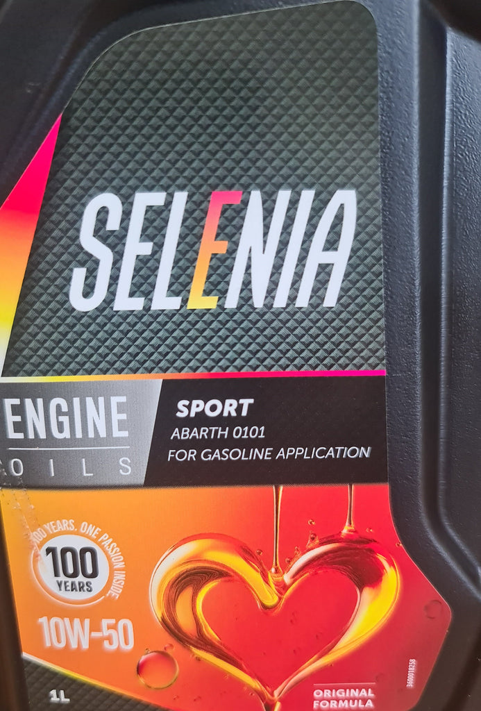 Selenia Sport Abarth 10w50 - 1 Litre (Replaces Selenia Abarth