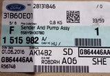 Sender And Pump Assembly - Ford Fiesta 2004-2012