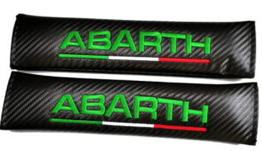 Seat Belt Pads - Abarth - Partsworld-UK - PWPADS-105