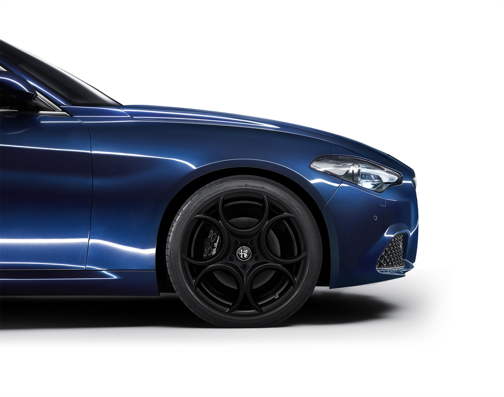 Alfa Romeo Giulia, Alloy Wheels Kit 18" Matt Black