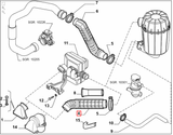 Air Intake Hose - Fiat Ducato 1994-2006 1312257080