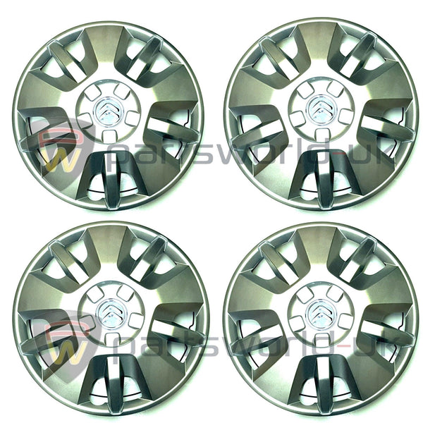 15" Wheel Trim Kit - Citroen Relay - Partsworld-UK - 1374687080 x4