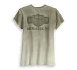 Harley Davidson Women's Tinted Logo Tee - Partsworld-UK - HD96297-18VW/000L