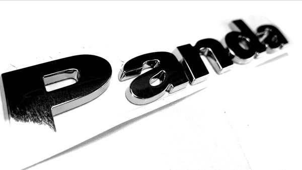 'Panda' Badge 2003-2012 Fiat Panda 600107
