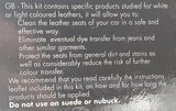 Leather Care Kit - Fiat 500 Gucci 51915241