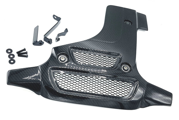 Carbon Fibre Engine Cover - 500 Abarth 695 Biposto