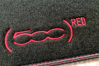 Carpet Mat Set Fiat 500e (Red) 50290638