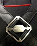 Boot Rack Bag, Black with Red Piping - 124 - Partsworld-UK - 6002350146