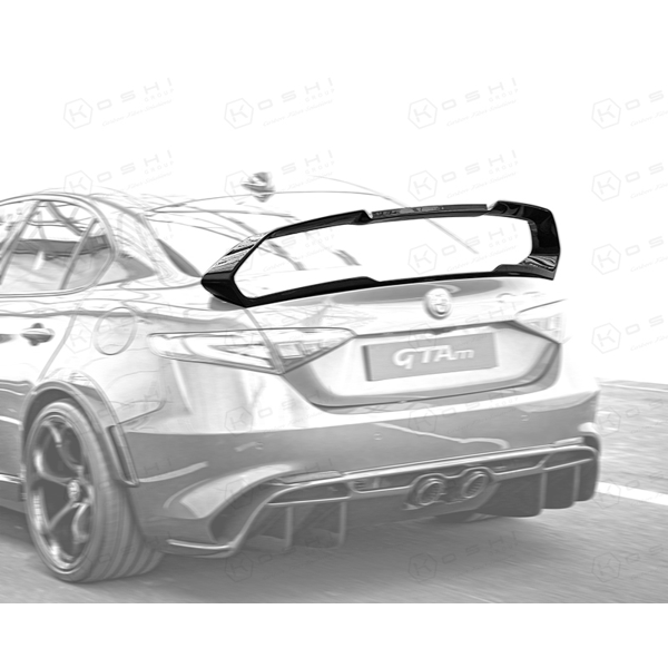 Koshi Carbon Fibre Spoiler - Giulia GTAm