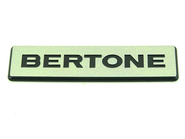 'Bertone' Badge - Fiat Punto Cabrio