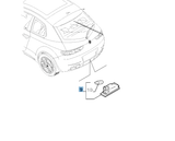 Number Plate Lamp - Brera & Spider - Partsworld-UK - 46786572