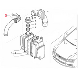 Air Pipe - Fiat Stilo Schumacher 