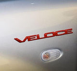 Badges, 'Veloce' Red - Alfa Romeo Giulia & Giulietta 50559355 50559356