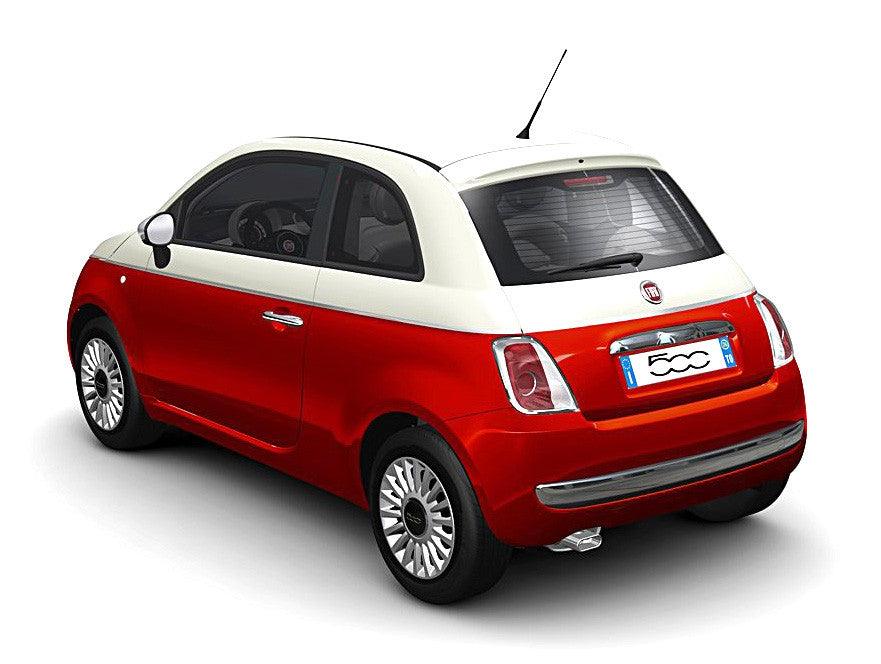 Chrome Rear Bumper Moulding - Fiat 500 50901687