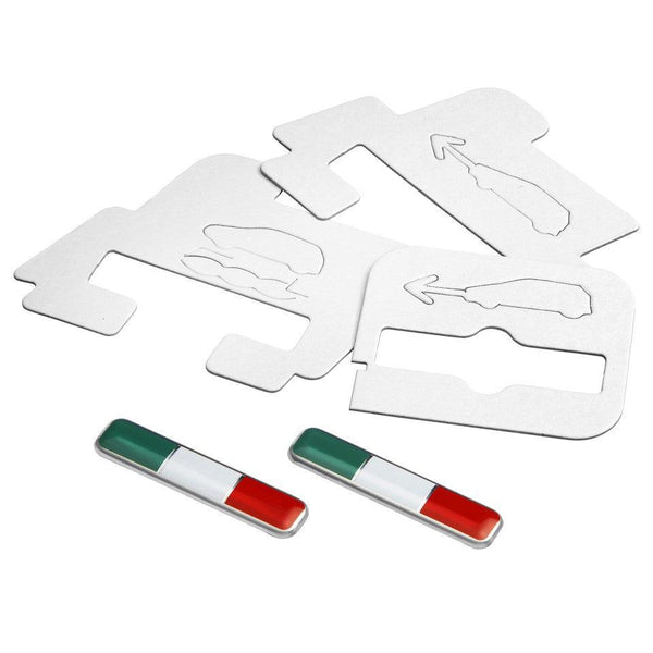 Genuine Fiat Italian Pillar Badges 50926893 500 Panda