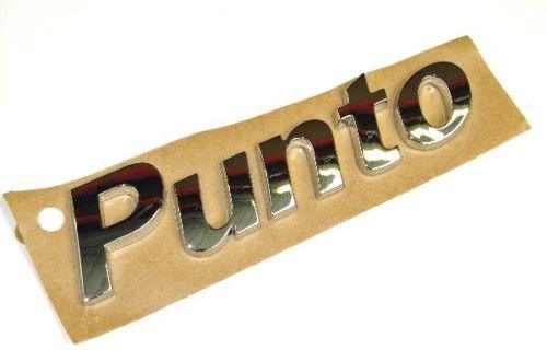 'Punto' Badge 188 Mk2B Fiat Punto 51734001