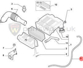 ROBUST CAR PARTS Oil Modified Breather Hose Pipe Replacement for ROBUST CAR PARTS Oil Modified Breather Hose Pipe Replacement for