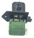 Resistor, Radiator Fan - 500 Abarth 51799359