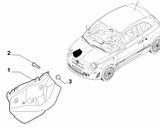 Belt Pulley Cover - 500 Abarth - Partsworld-UK - 51820258-1