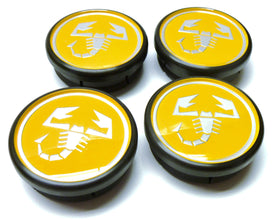 Yellow Alloy Wheel Centre Cap - 500 Abarth Tributo Ferrari 51892002