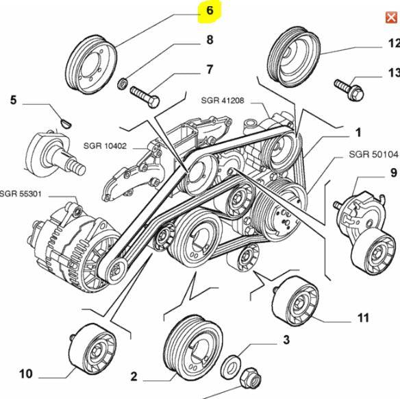 Genuine Alfa Romeo 147 Cooling System Spare Parts – Partsworld-UK
