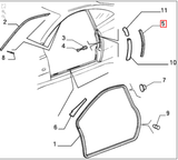 Door Channel - GTV & Spider - Partsworld-UK - 60589854-1