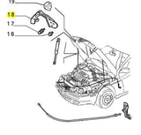 Bonnet Lock Release lever - Alfa Romeo 916 GTV & Spider 60594282