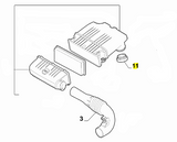 Seal, Air Filter Housing Fiat 500 1.2