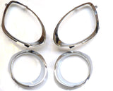 Lamp Trims (Siny Chrome) - Alfa Romeo Mito 156085844 156085848 71752169
