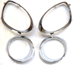 Lamp Trims (Siny Chrome) - Alfa Romeo Mito 156085844 156085848 71752169