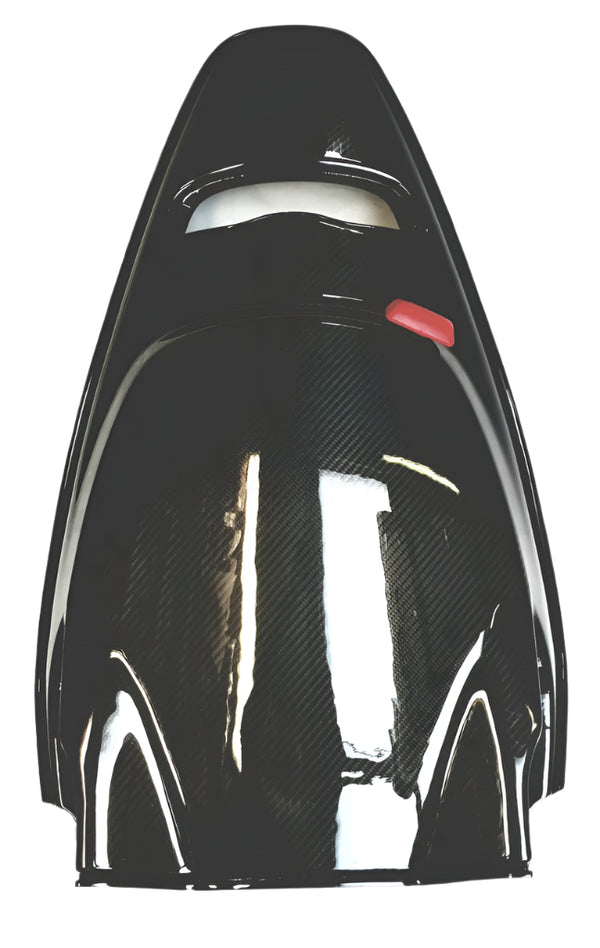 Seat Back, Carbon Fibre - 500 Abarth