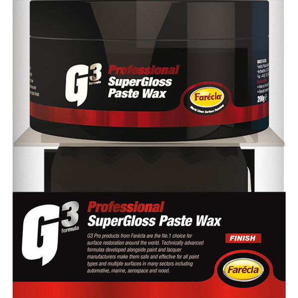 G3 G3 SuperGloss Paste Wax 200g