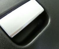 Silver Glove Box Handle - Fiat Grande Punto 735450126
