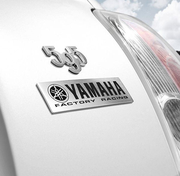 735643801 Badge "595 Yamaha Factory Racing" - 500 Abarth