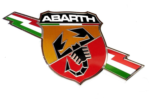Pair of Abarth Wing Badges - Fiat & Abarth124