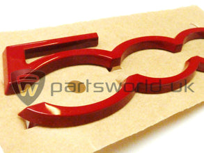 Dashboard Badge - Fiat 500 7 Abarth 735577554