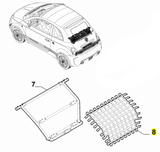 Race Cage Netting - 500 Abarth Biposto - Partsworld-UK - 735626251