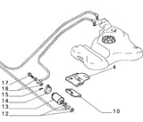 Bracket, Fuel Filter Fiat Coupe Bravo Brava Tipo Tempra 7748777