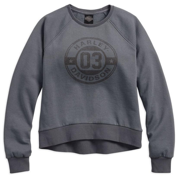 Harley Davidson Circle 03 Pullover Sweatshirt - Partsworld-UK - 96052-18VW/002L