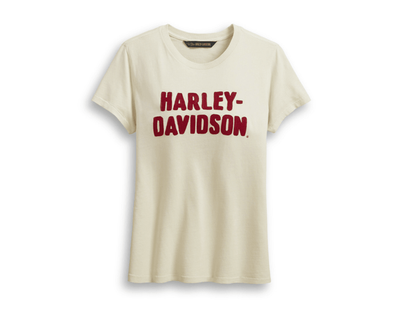 99232-19VW/002L Harley Davidson Women's Chain Stitched Tee
