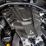 Koshi Carbon Fibre Engine Cover - Giulia QV