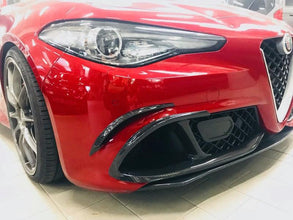 Koshi Carbon Fibre Extensive Bumper Air Intake - Giulia QV