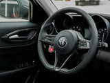 Koshi Carbon Fibre Steering Wheel Trim - Giulia / Stelvio