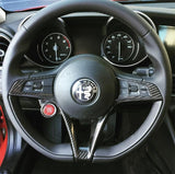 Koshi Carbon Fibre Steering Wheel Trim - Giulia / Stelvio